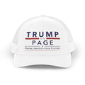 Trump On Page - Mesh Snapback Hat