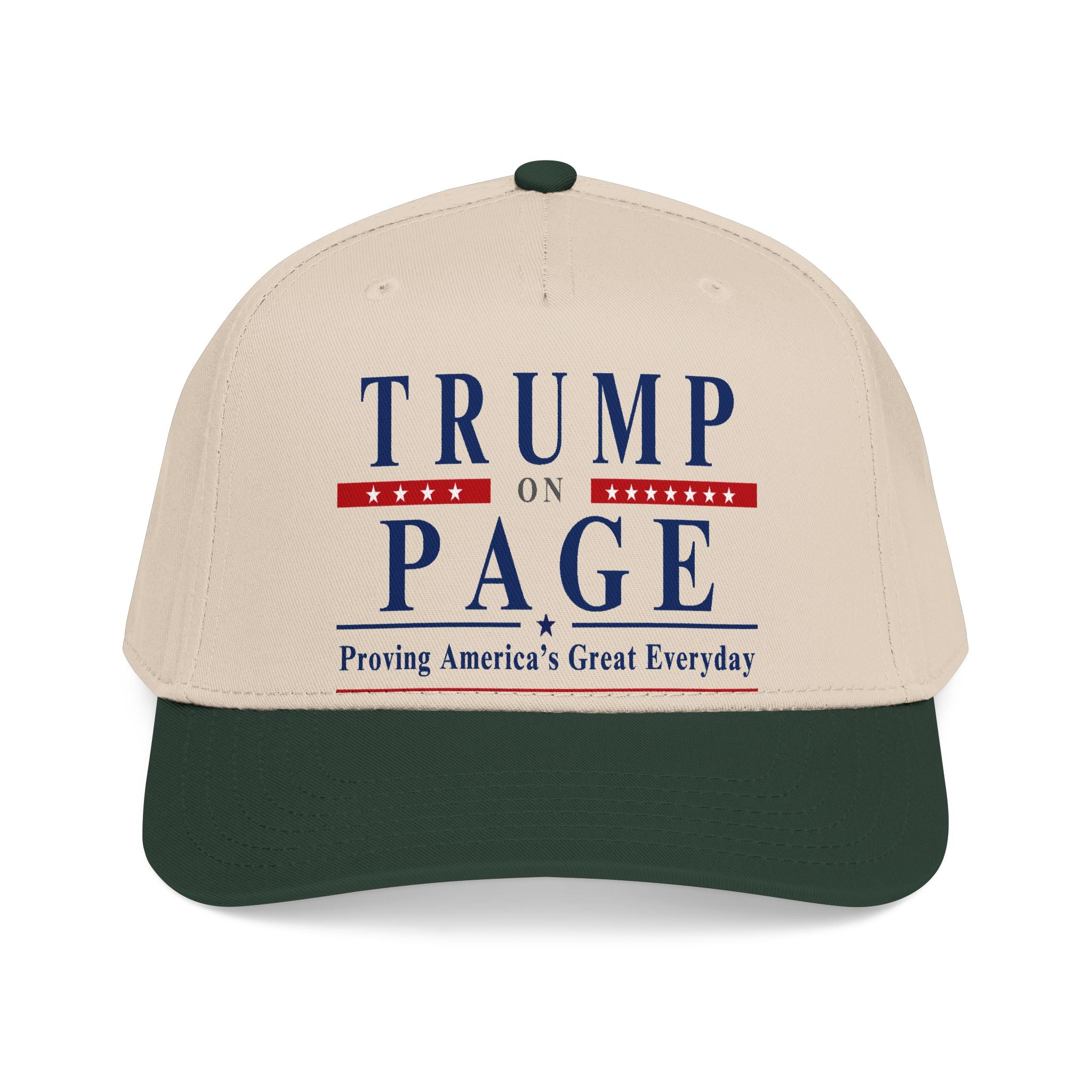 Trump on Page Baseball Cap