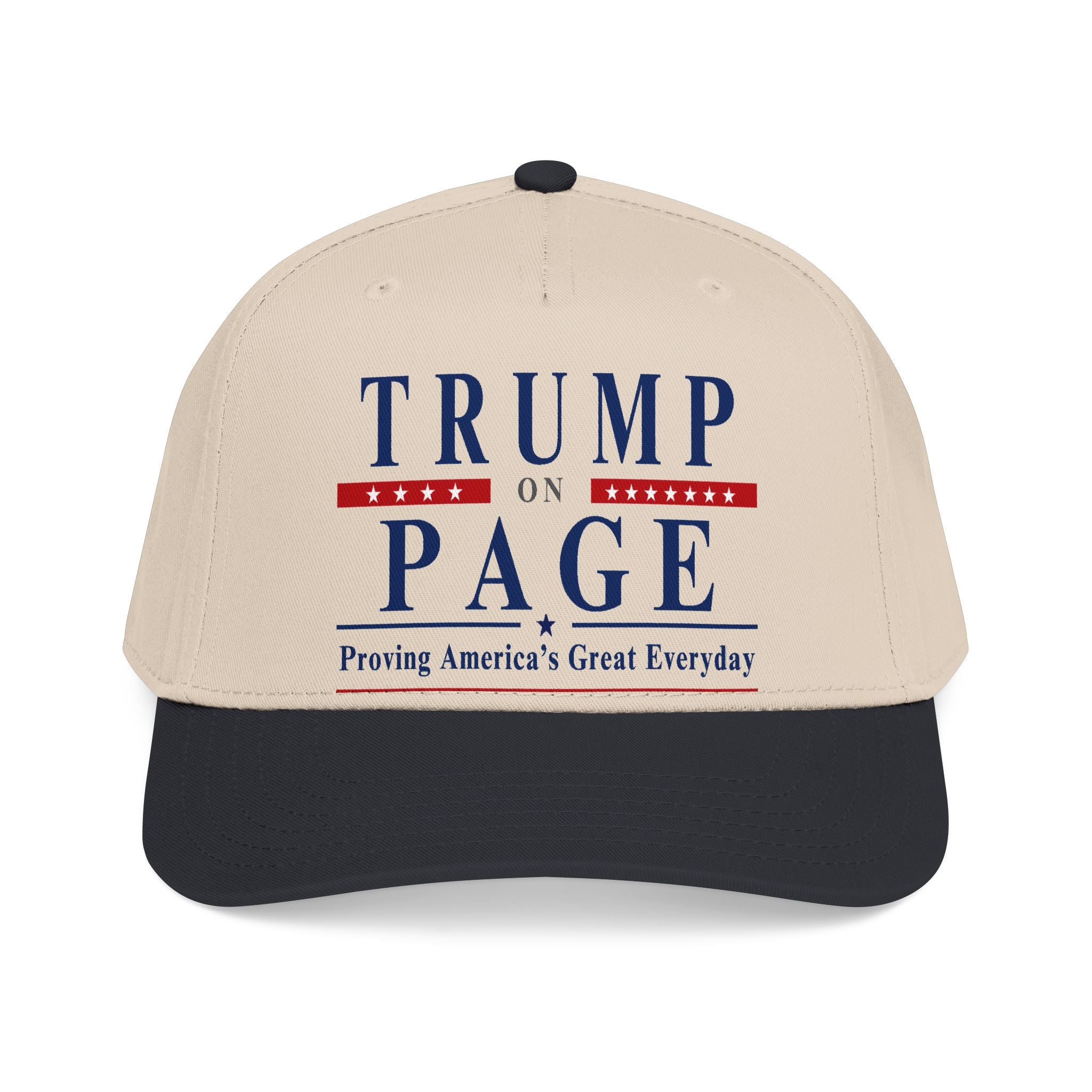 Trump on Page Baseball Cap