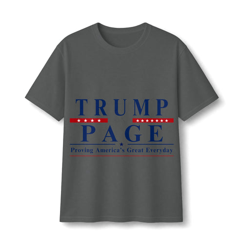 T-Shirt — "Trump on Page: Proving America's Great Everyday"
