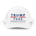 Trucker Hat Retro Mesh Cap | 'Trump on Page'