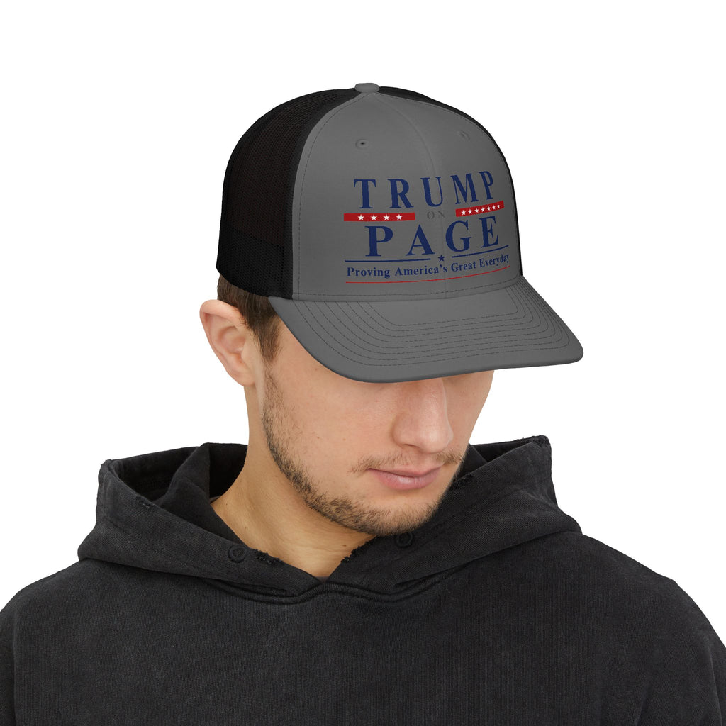 Vance on Page Snapback Trucker Cap — 'Proving America's Great Everyday' Hat