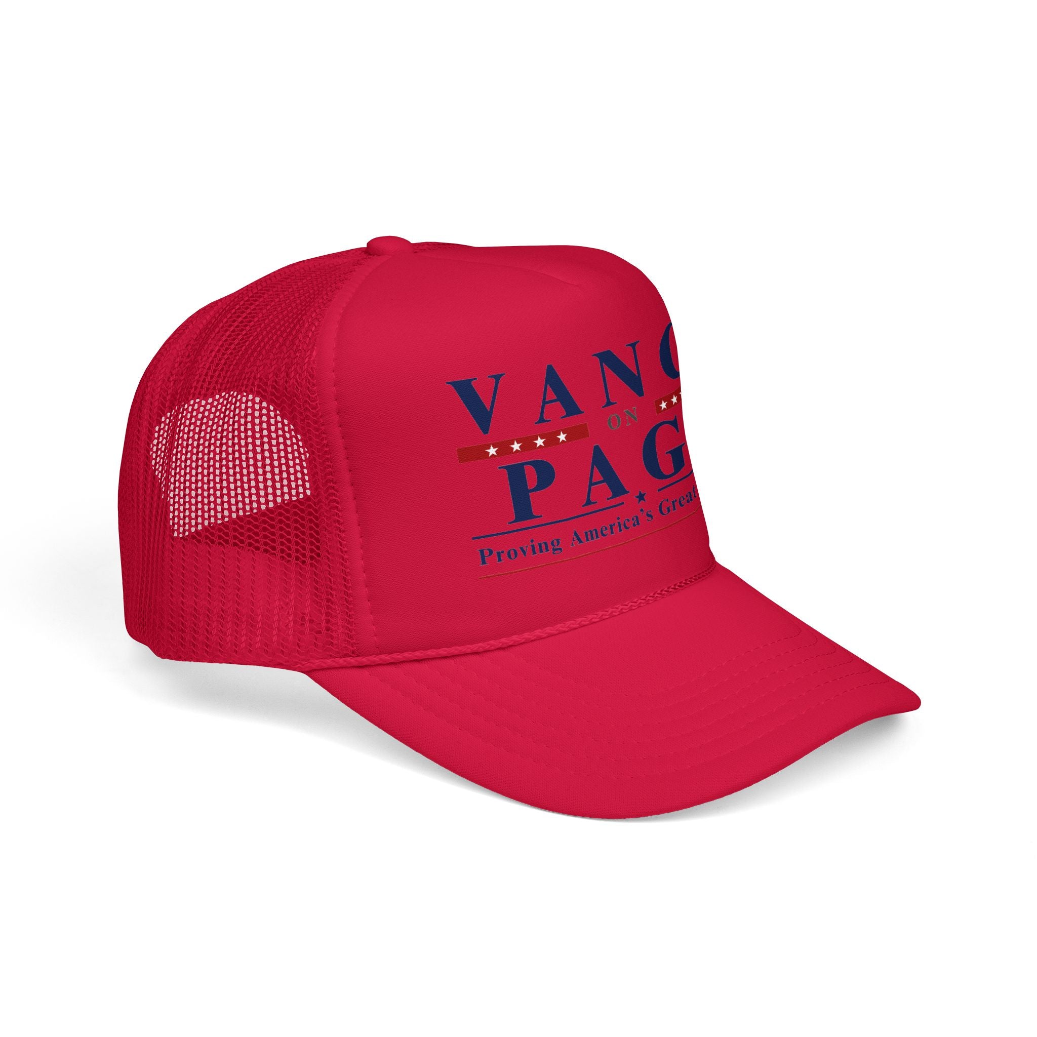 VANCE ON PAGE - Presidential Campaign Foam Trucker Hat
