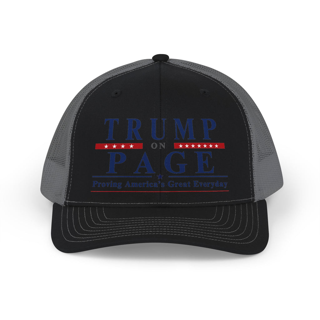 Vance on Page Snapback Trucker Cap — 'Proving America's Great Everyday' Hat