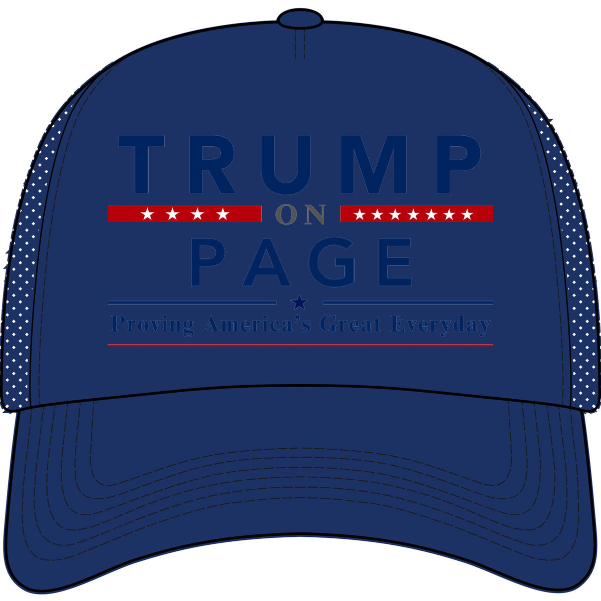 Trump on Page Foam Cap 2.0