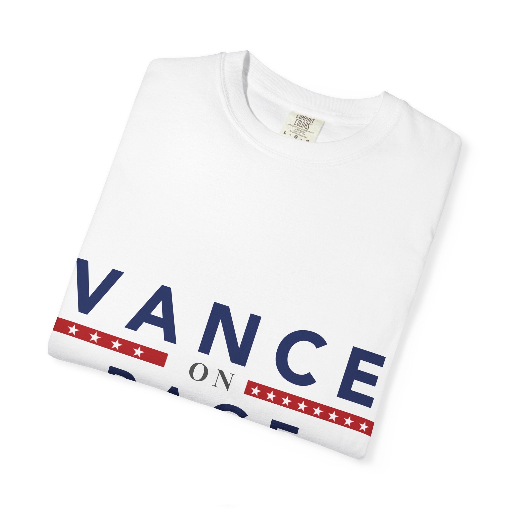 Vance on Page Campaign T-Shirt — "Proving America's Great Everyday" Patriotic Tee