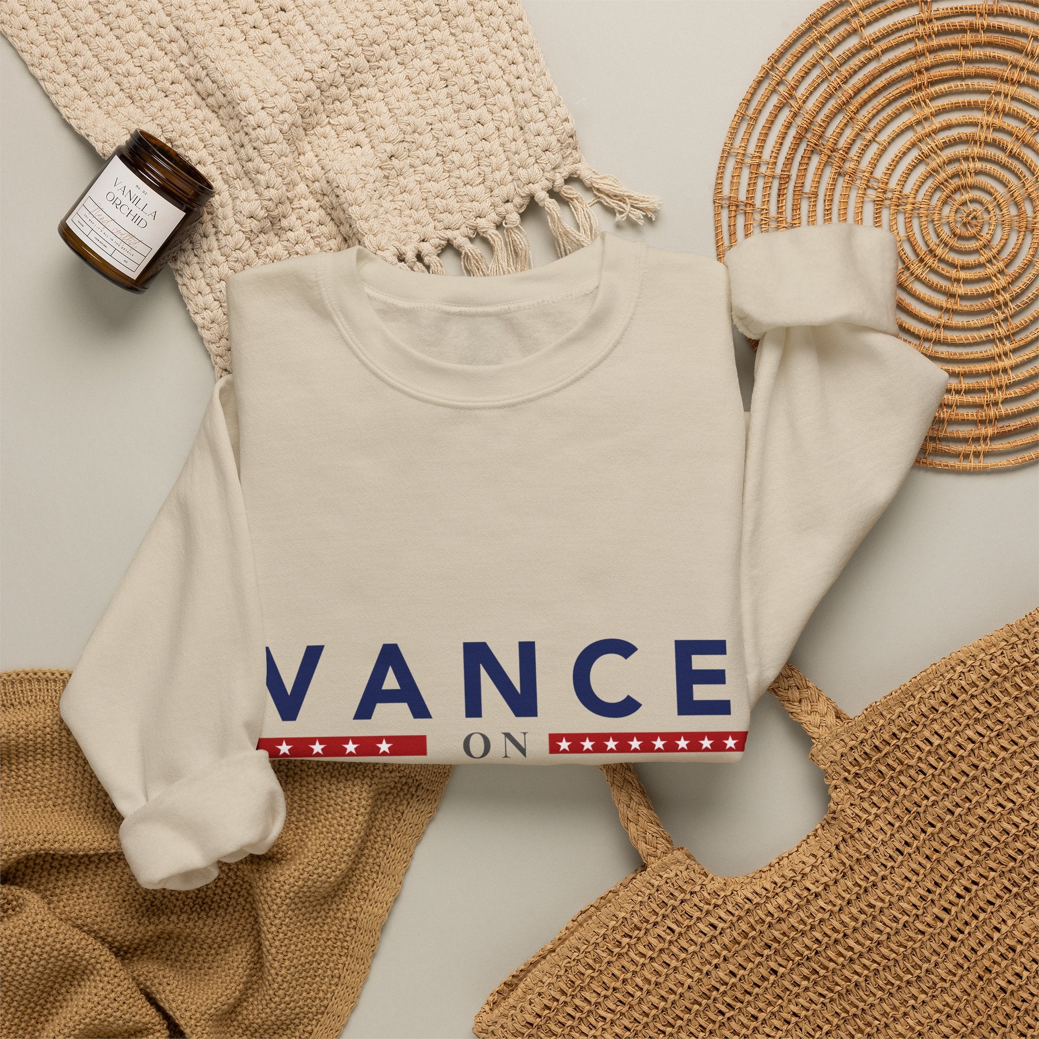 VANCE ON PAGE - Crewneck Sweatshirt