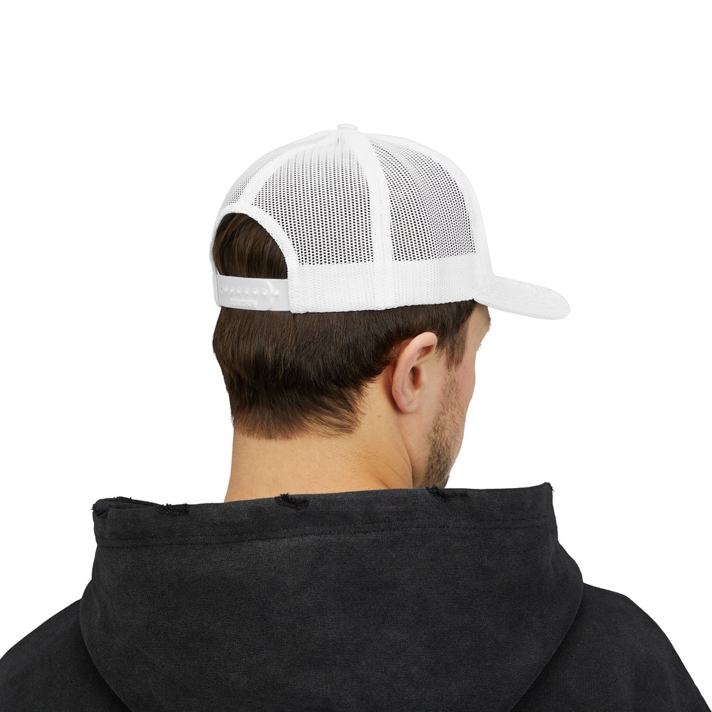 Trump On Page - Mesh Snapback Hat