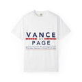 Vance on Page Campaign T-Shirt — "Proving America's Great Everyday" Patriotic Tee
