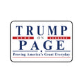 Trump On Page Desk Mat — "Proving America's Great Everyday"