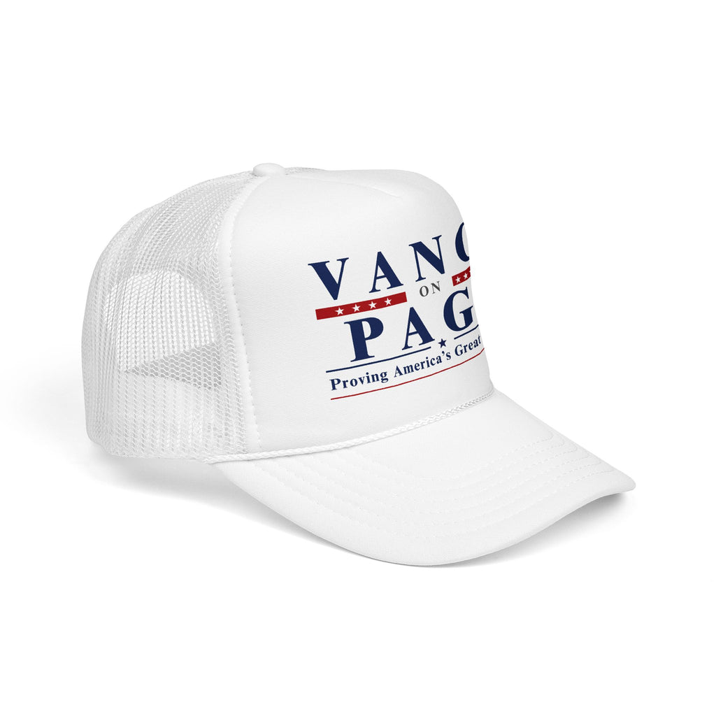 VANCE ON PAGE - Presidential Campaign Foam Trucker Hat