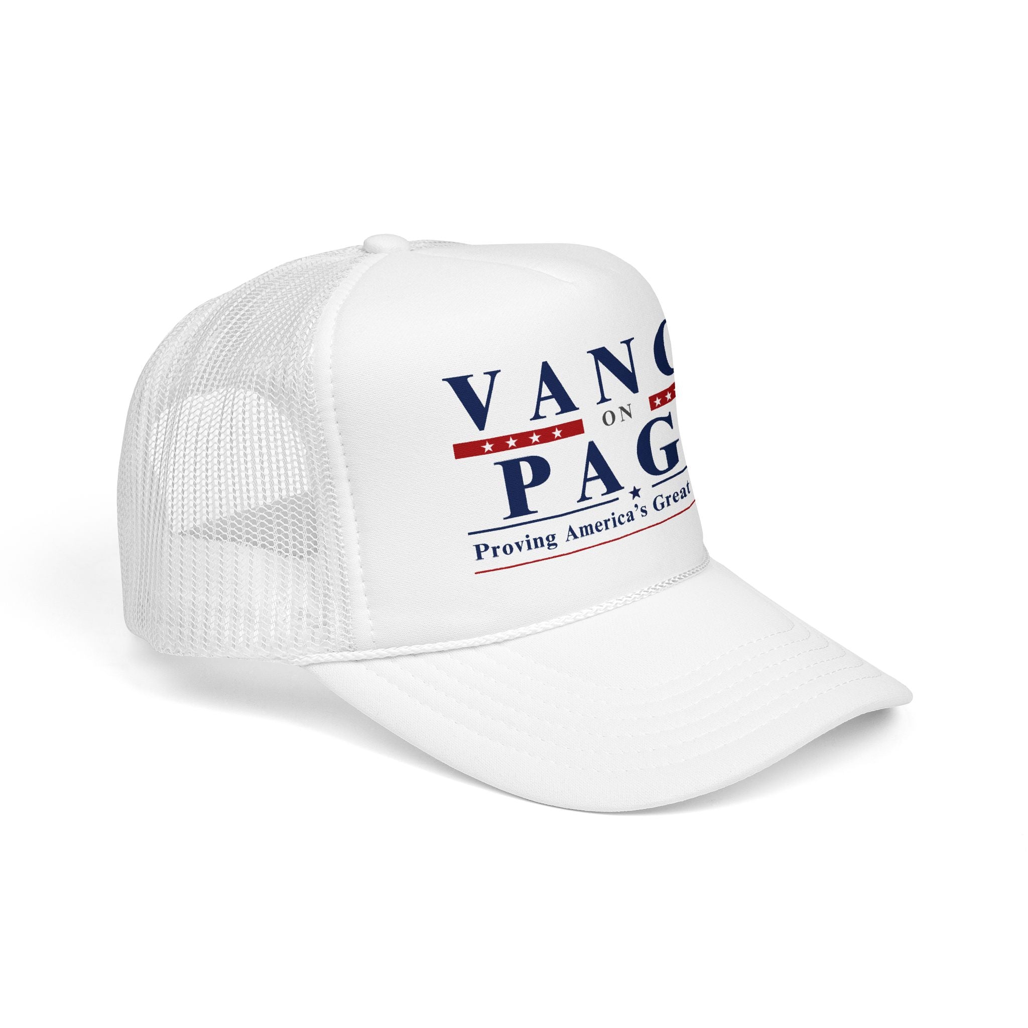 VANCE ON PAGE - Presidential Campaign Foam Trucker Hat