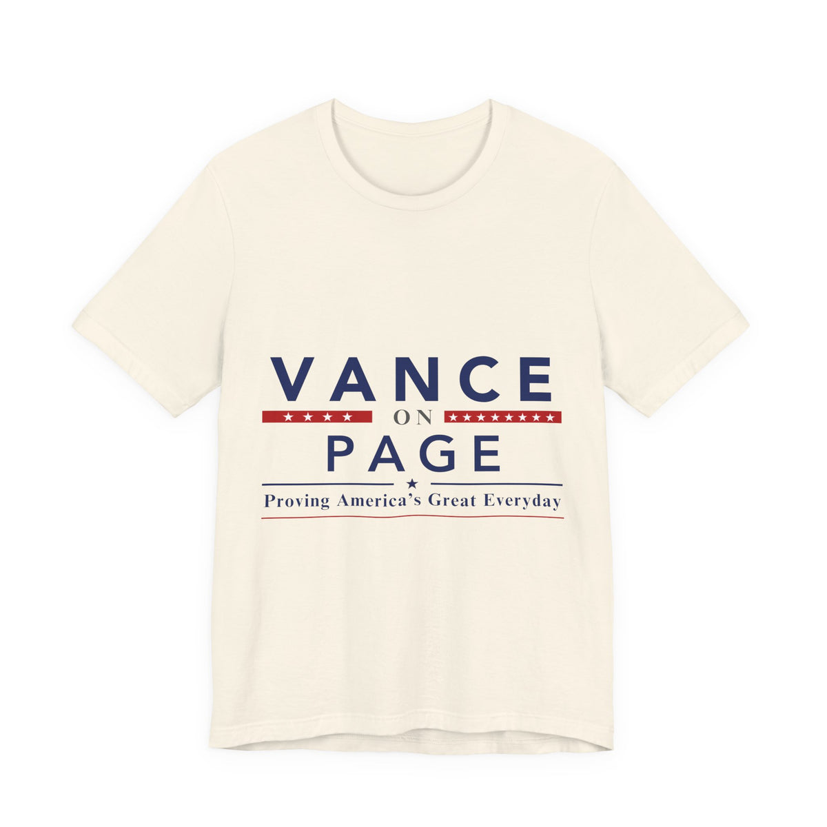 T-Shirt | "Vance On Page"