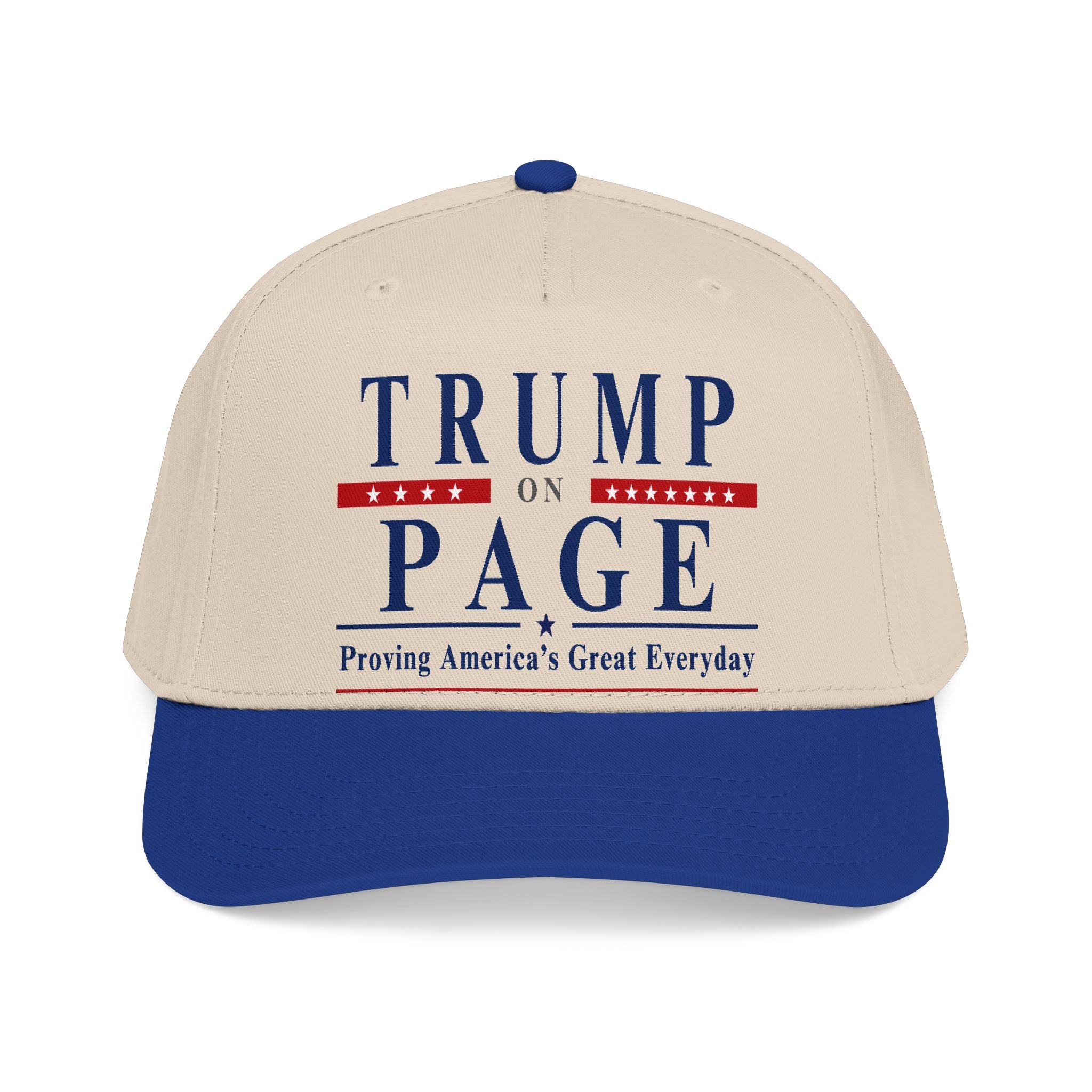Trump on Page Baseball Cap