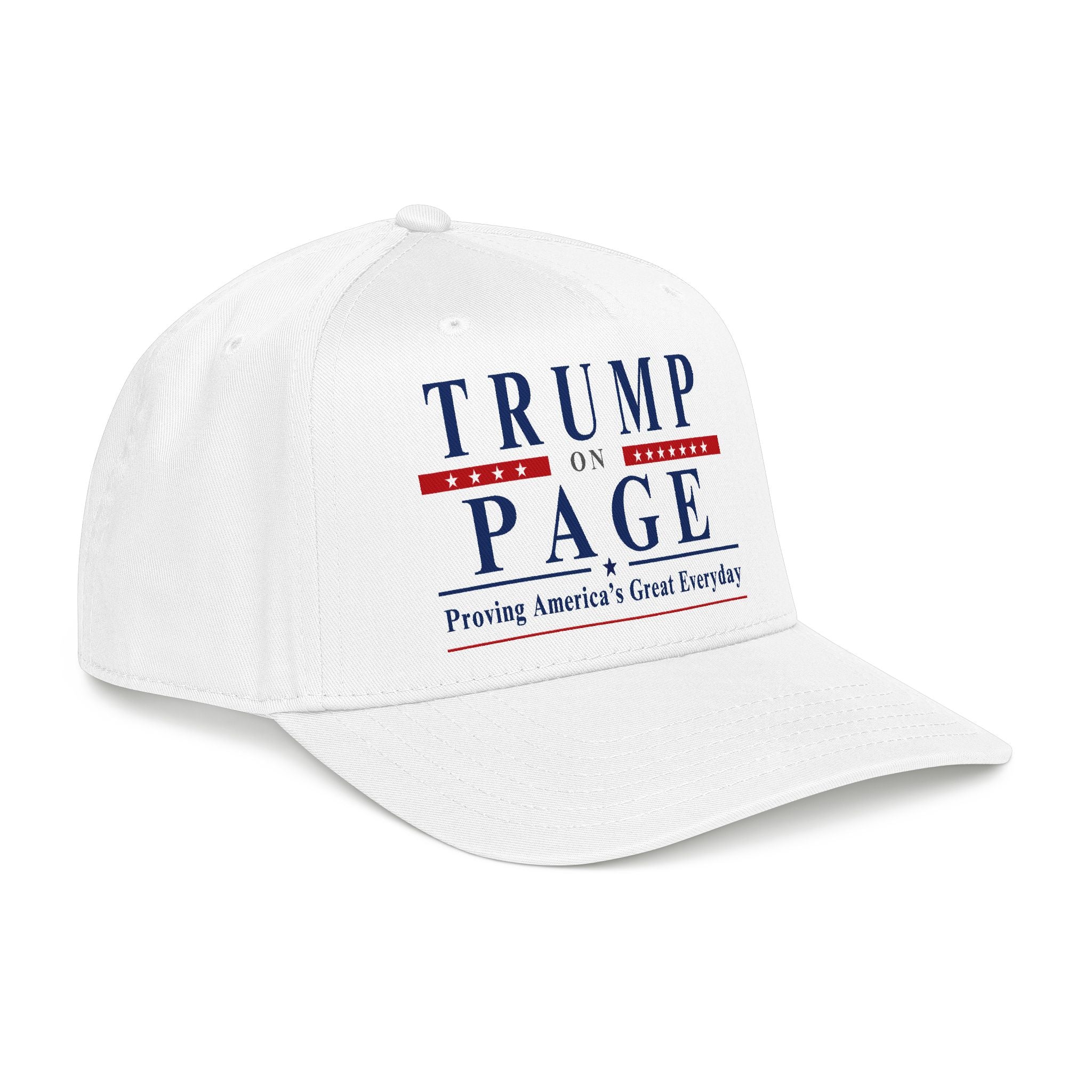 Trump on Page Baseball Cap
