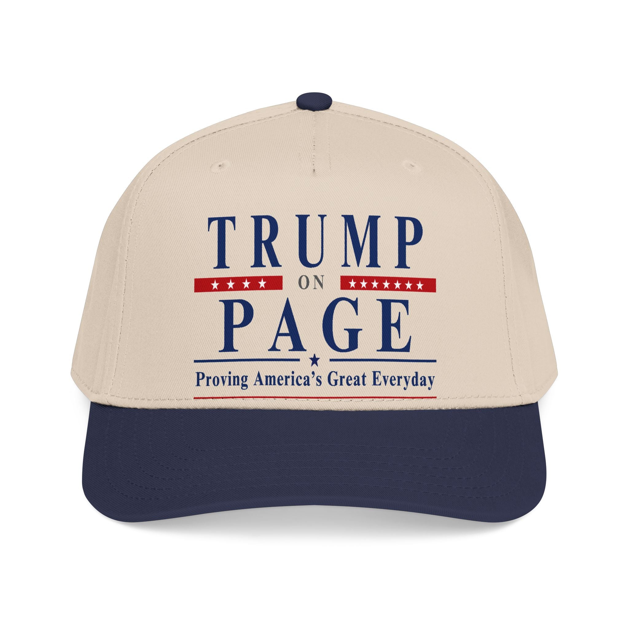 Trump on Page Baseball Cap