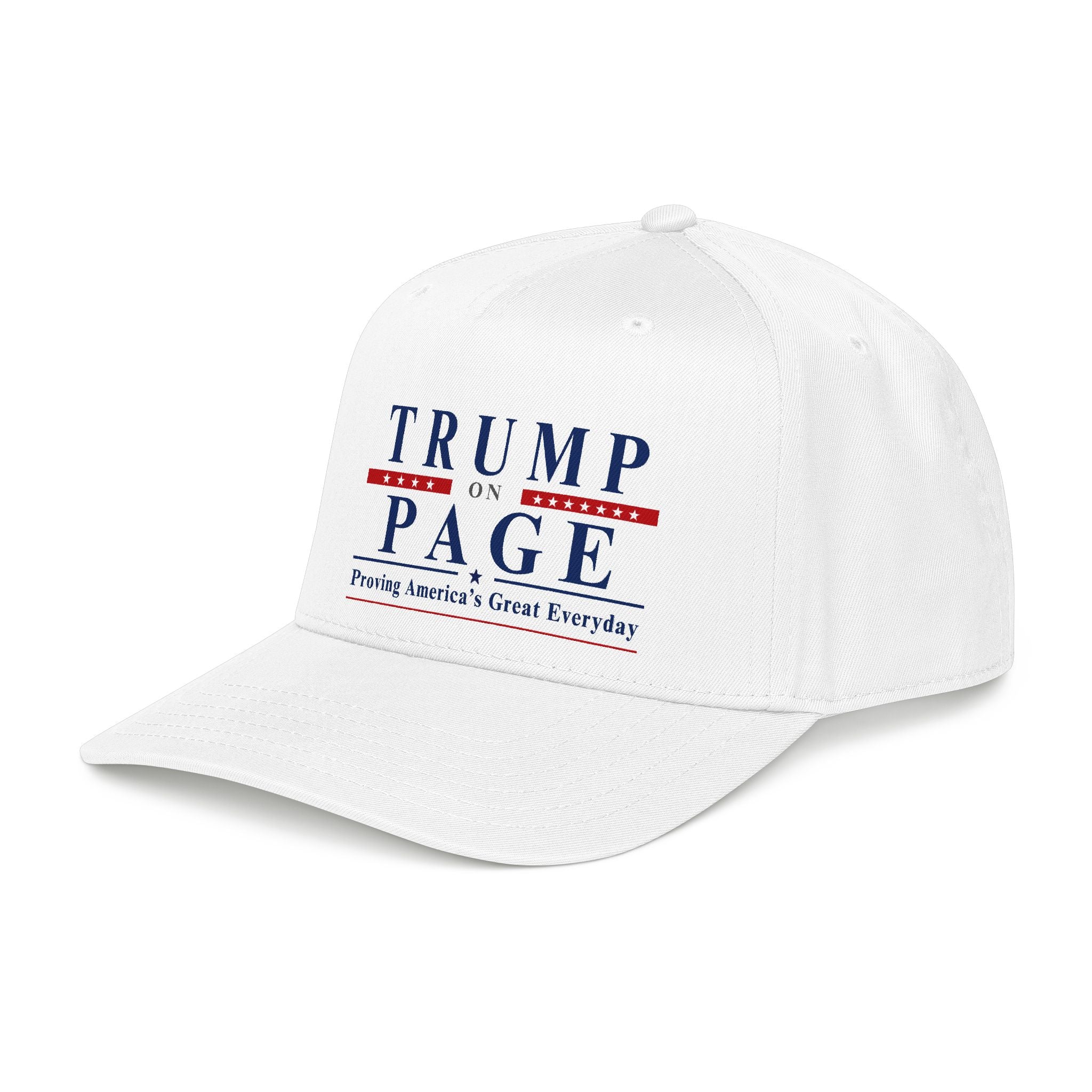 Trump on Page Baseball Cap