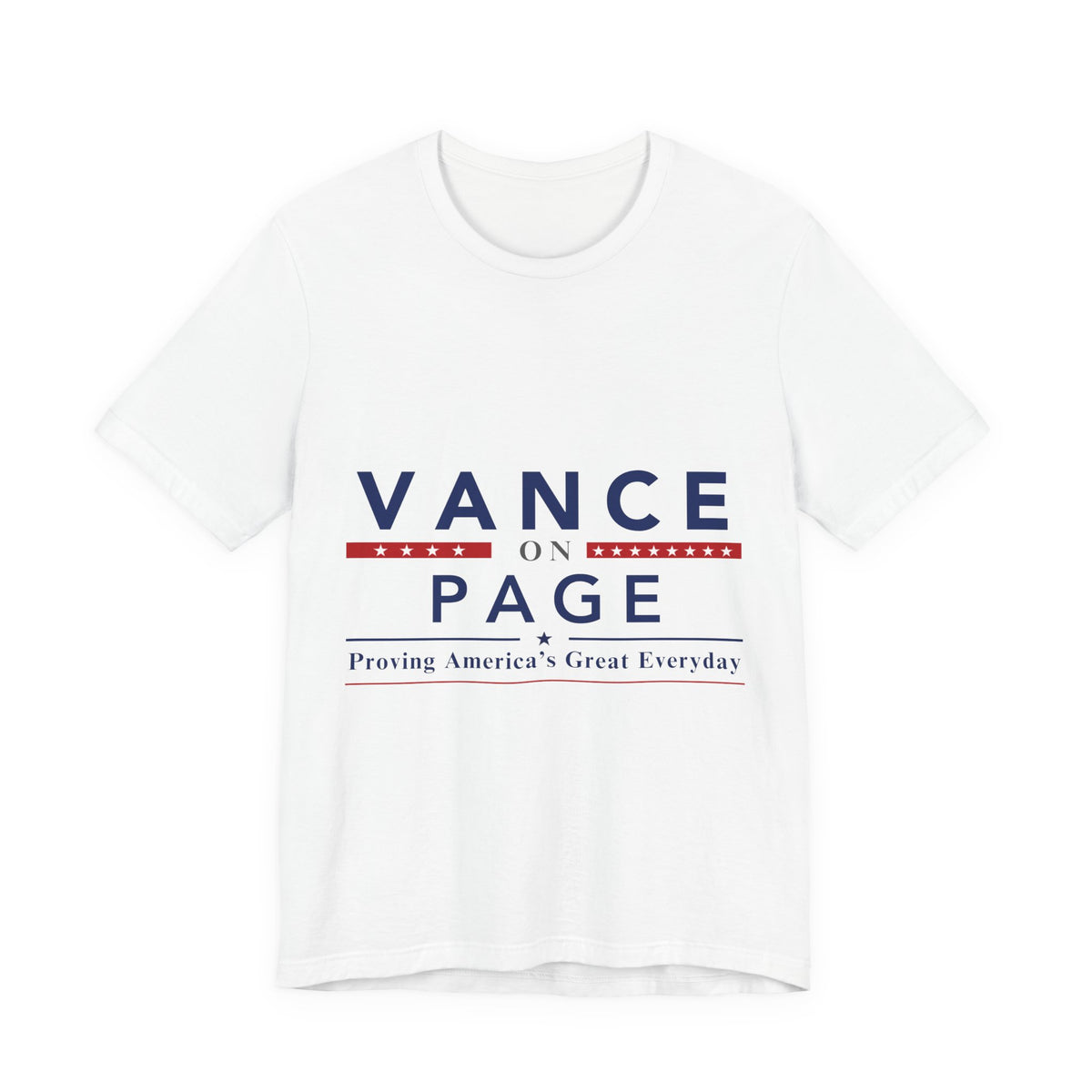T-Shirt | "Vance On Page"