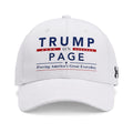Under Armour Baseball Cap - "Trump On Page"