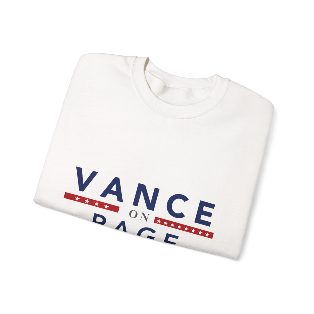 VANCE ON PAGE - Crewneck Sweatshirt