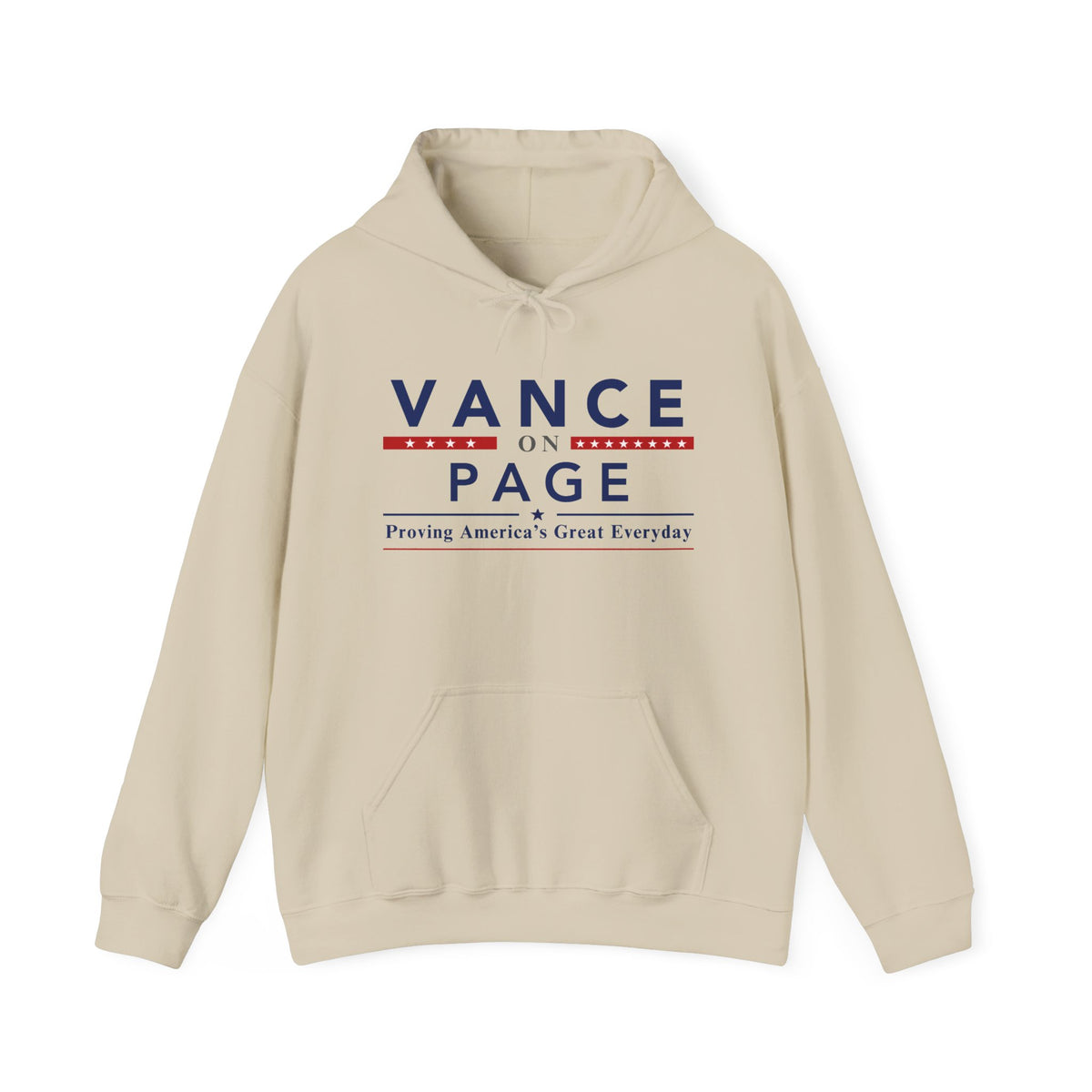 Hooded Sweatshirt | "Vance On Page"