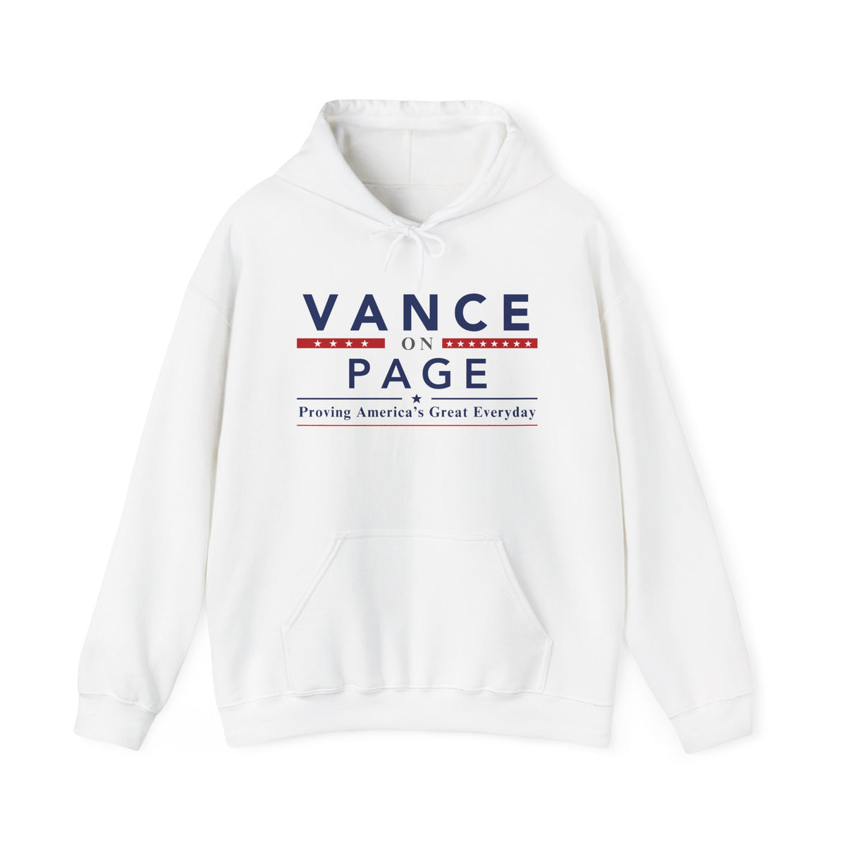 Hooded Sweatshirt | "Vance On Page"