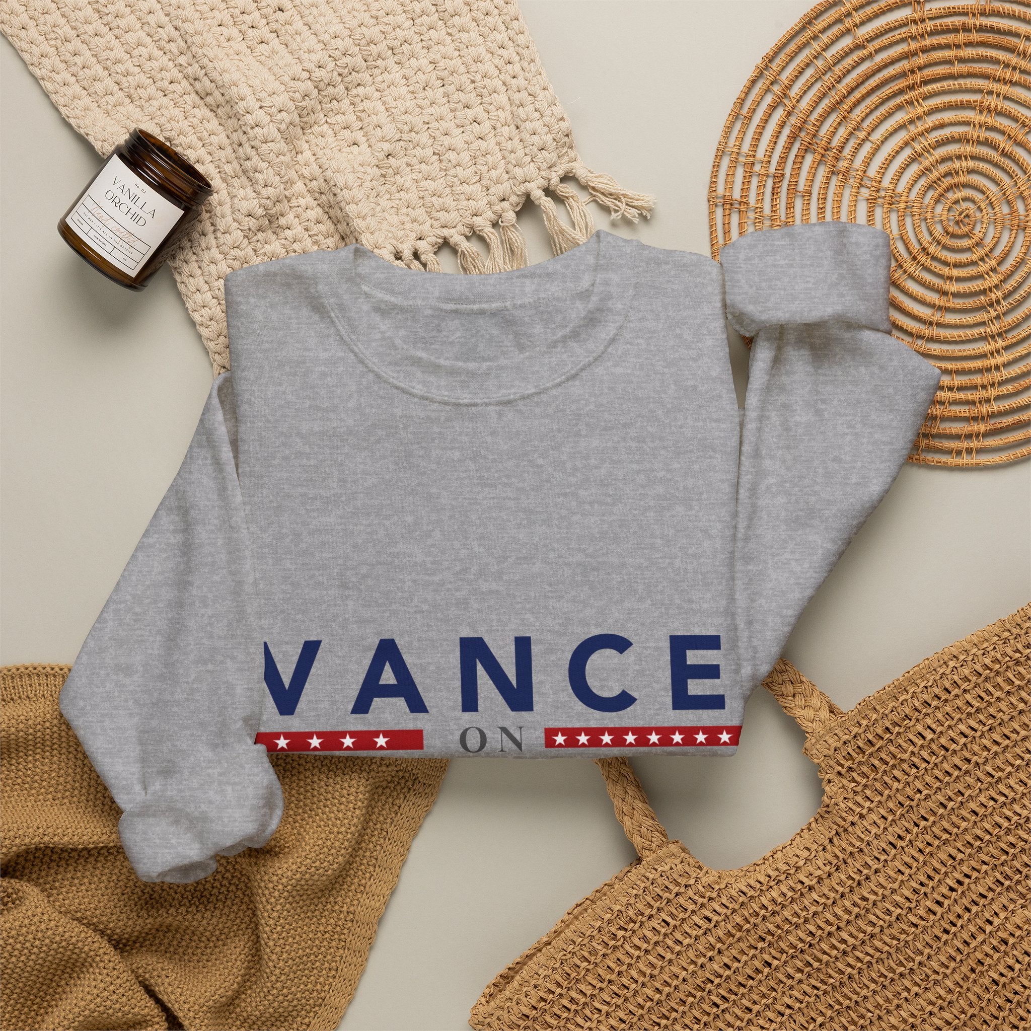 VANCE ON PAGE - Crewneck Sweatshirt