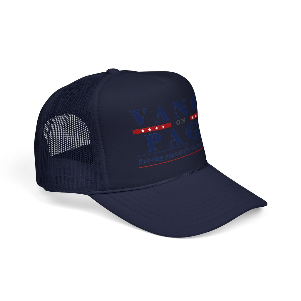 VANCE ON PAGE - Presidential Campaign Foam Trucker Hat