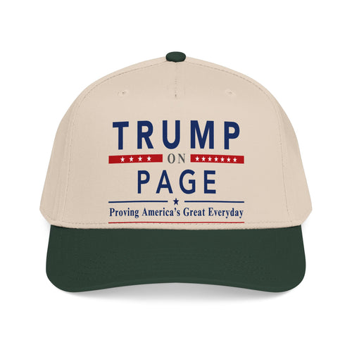 Baseball Cap | "Trump On Page"