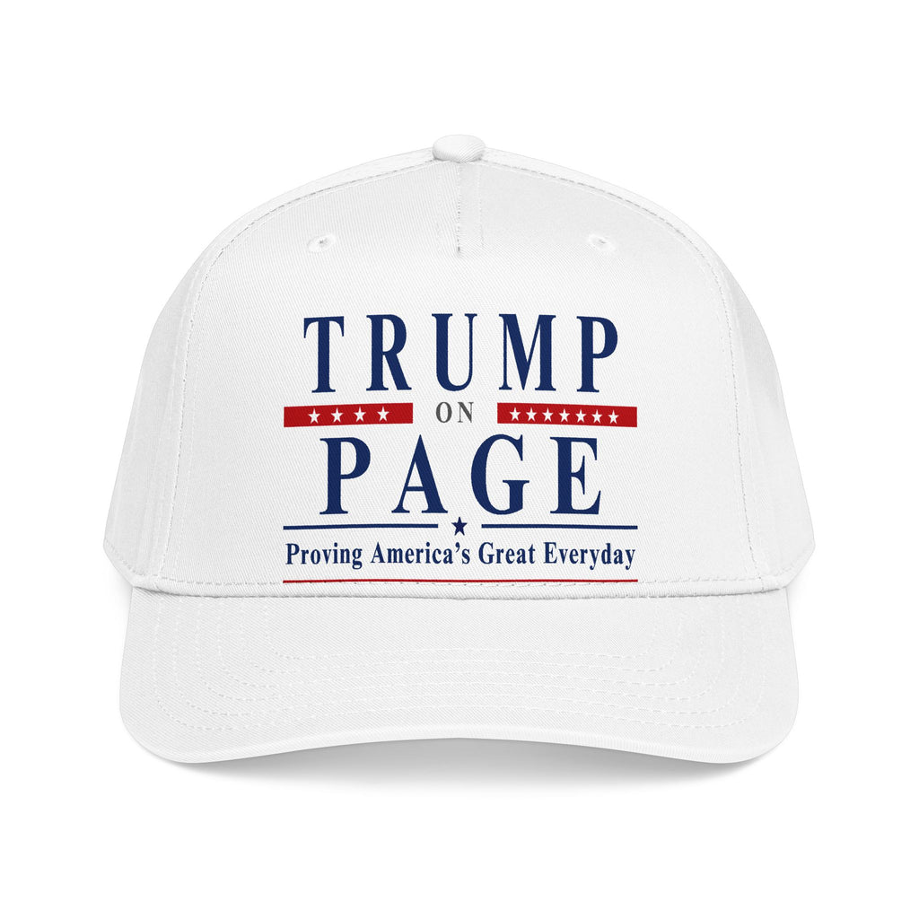 Trump on Page Baseball Cap