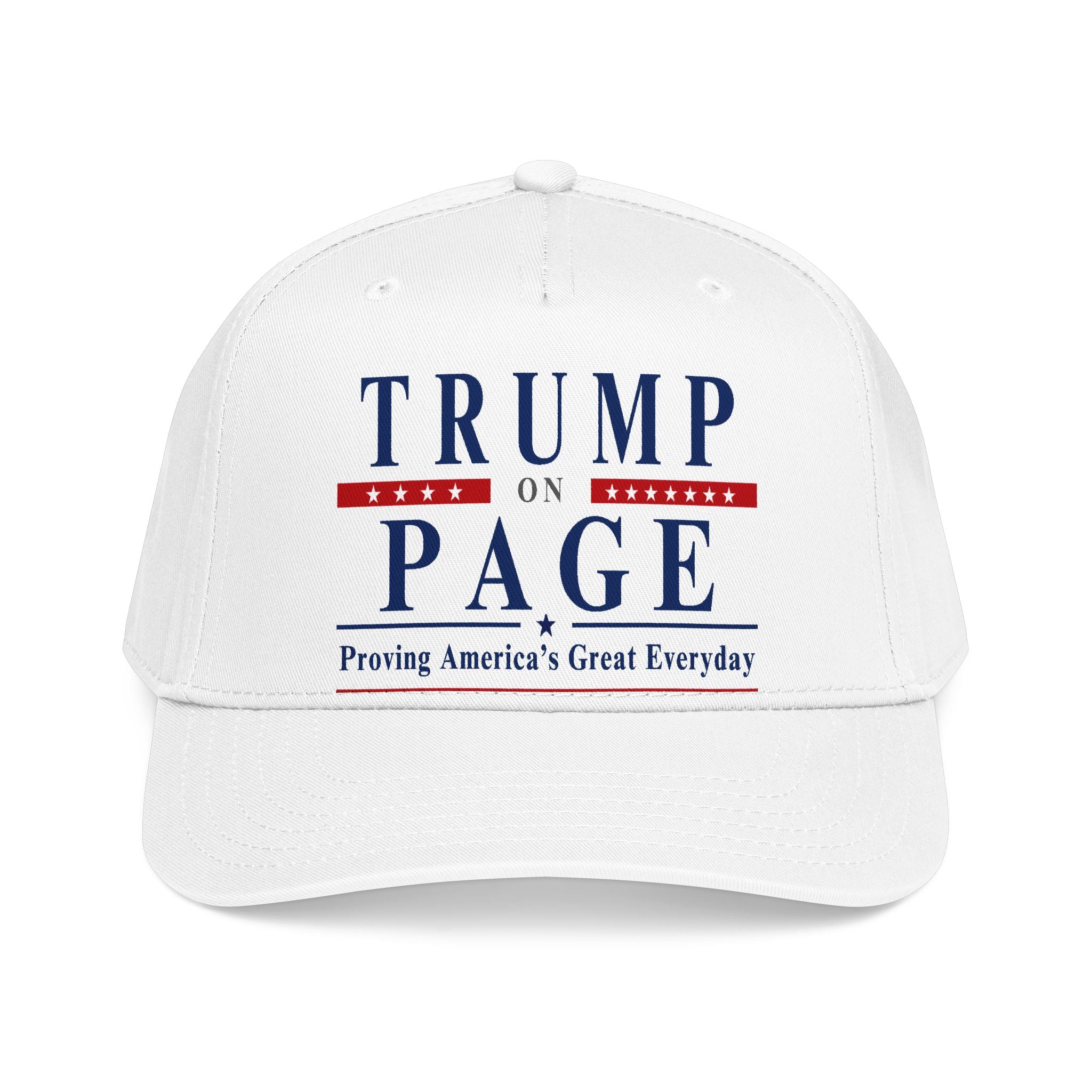 Trump on Page Baseball Cap