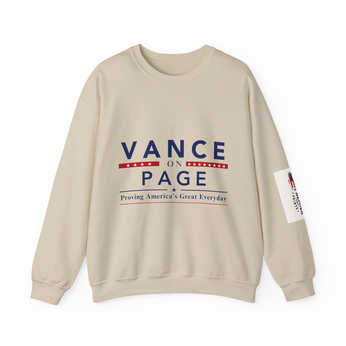 Crewneck Sweatshirt | "Vance On Page"
