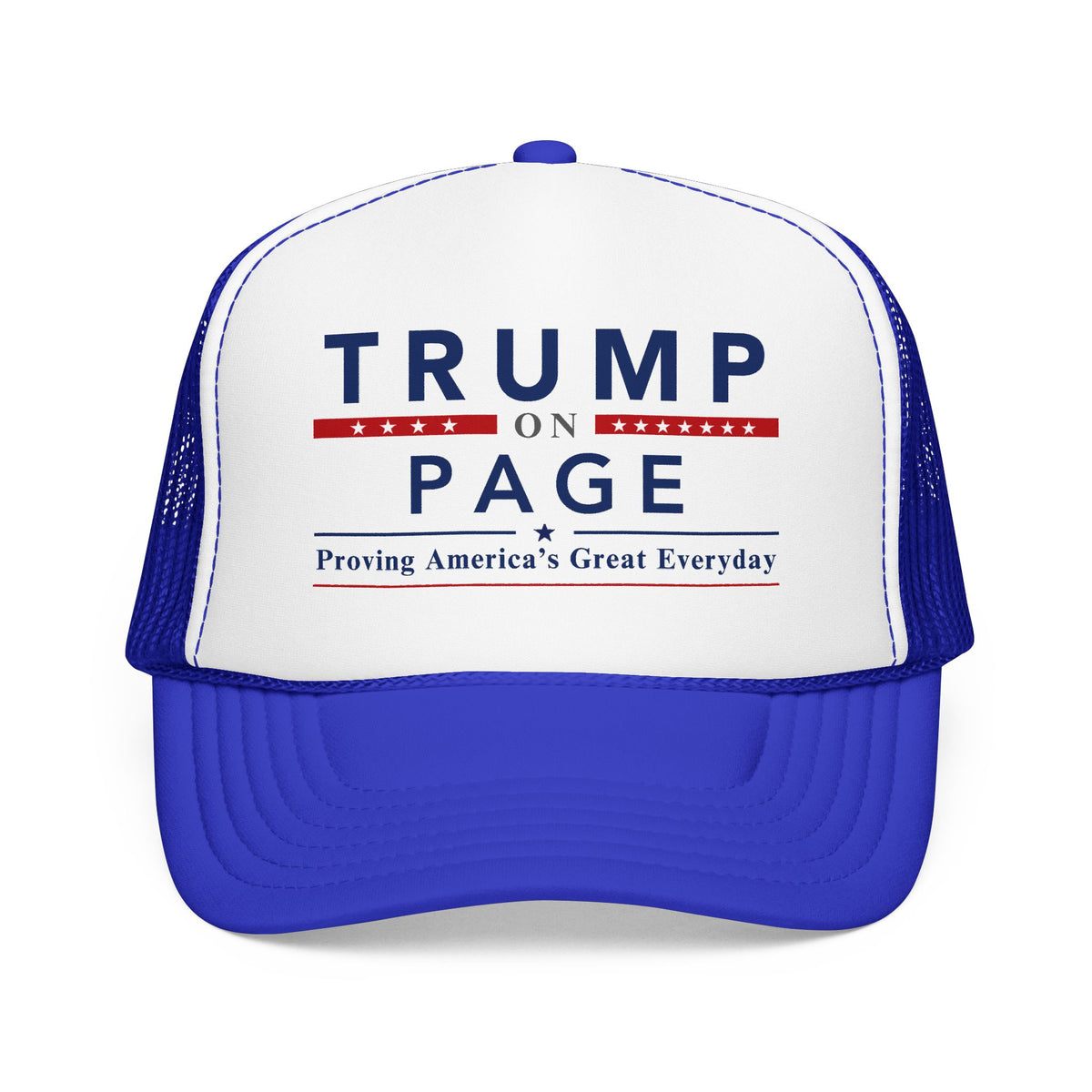Foam Trucker Hat | "Trump On Page"