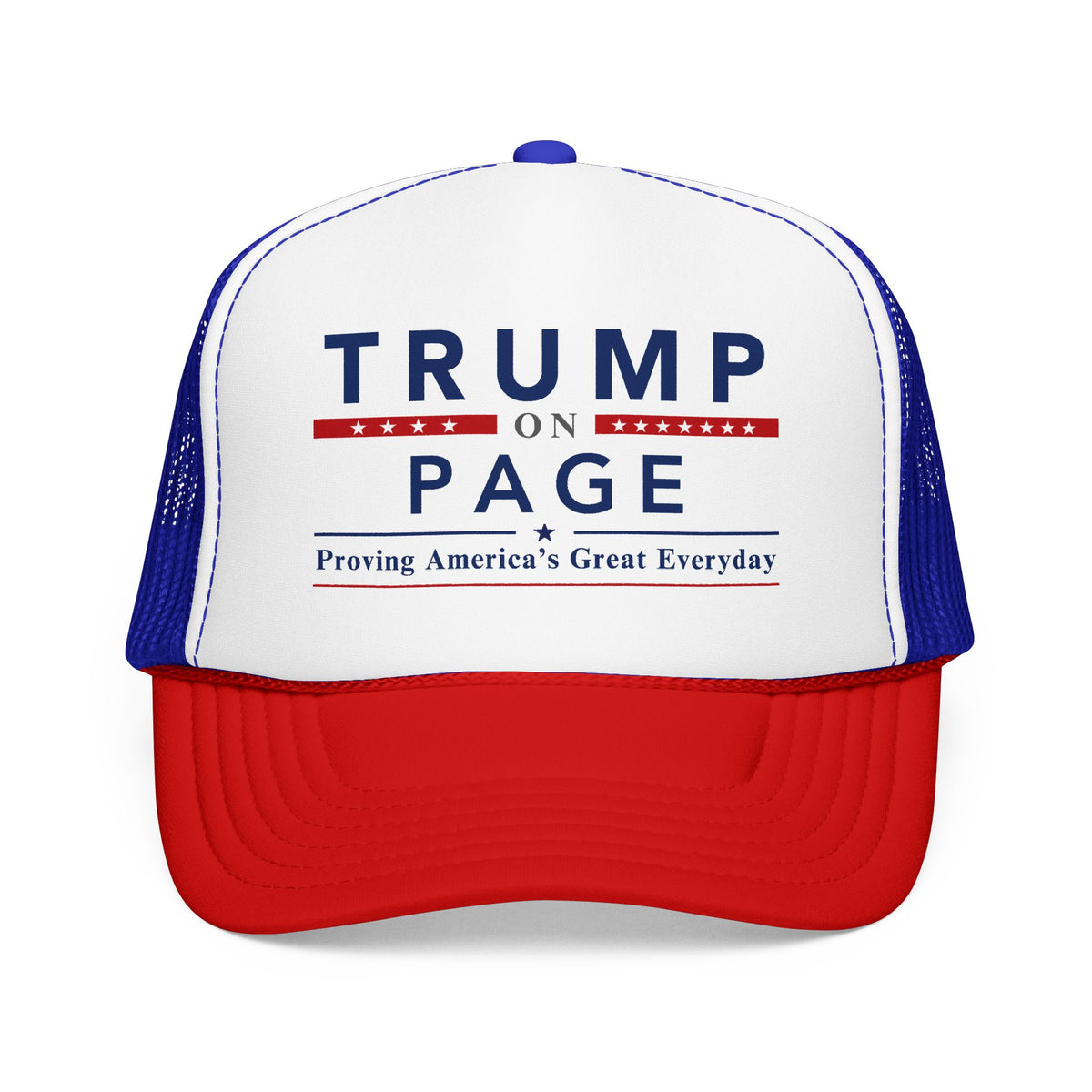 Foam Trucker Hat | "Trump On Page"