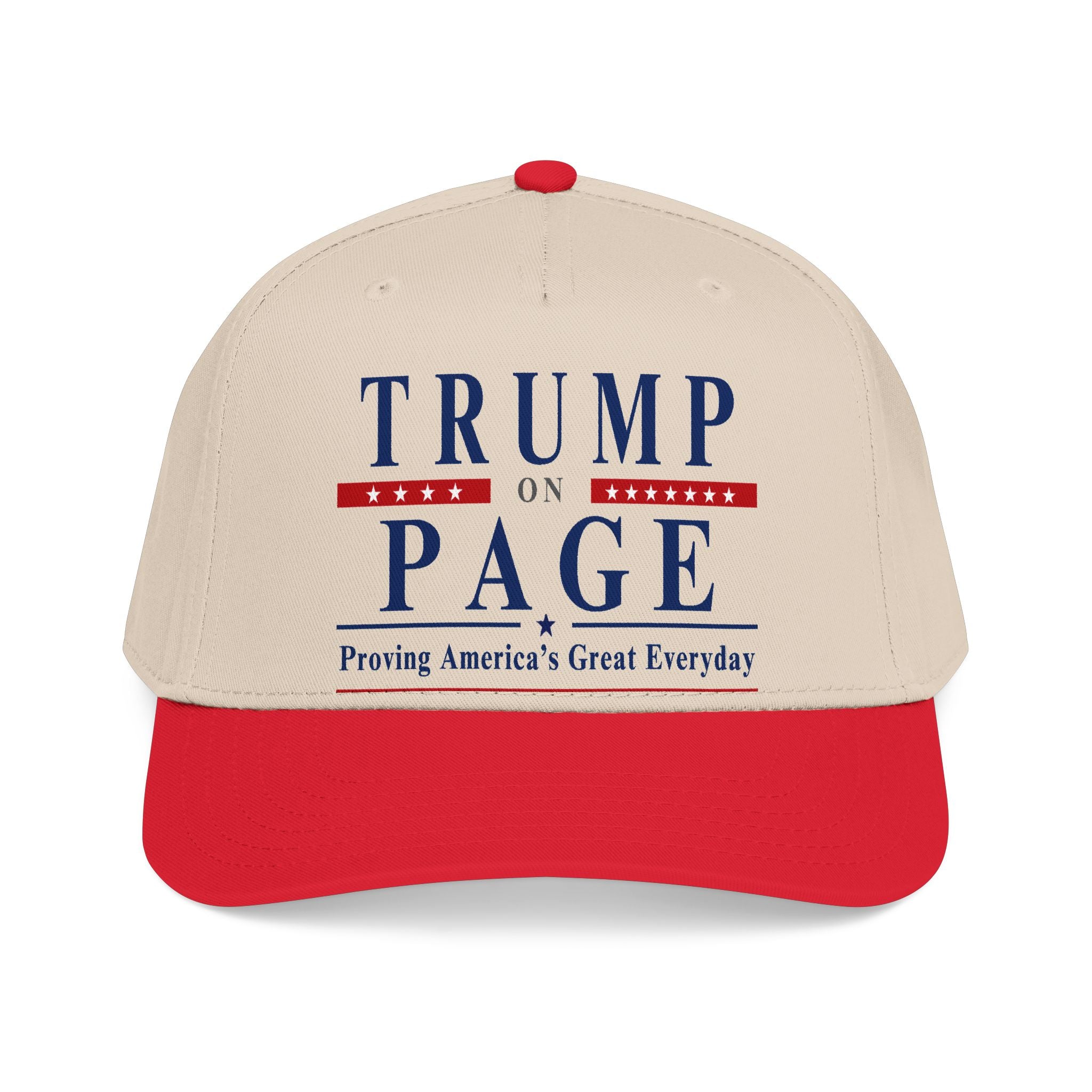 Trump on Page Baseball Cap