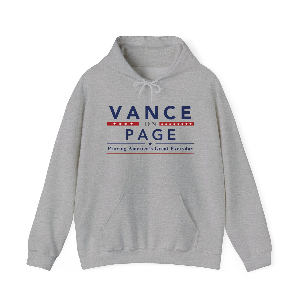 Hooded Sweatshirt | "Vance On Page"